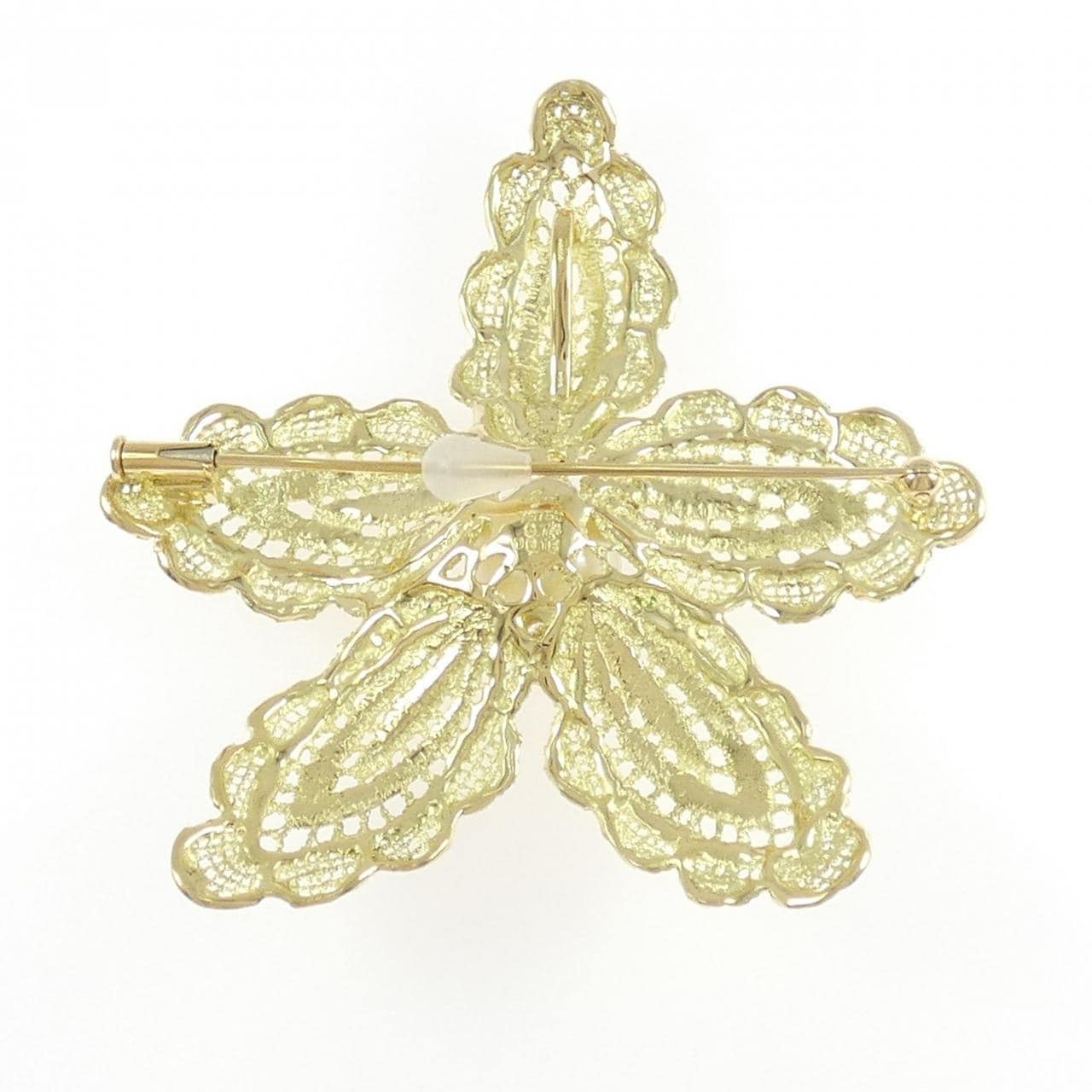 ジュネ 白蝶パール ブローチ 10.9mm