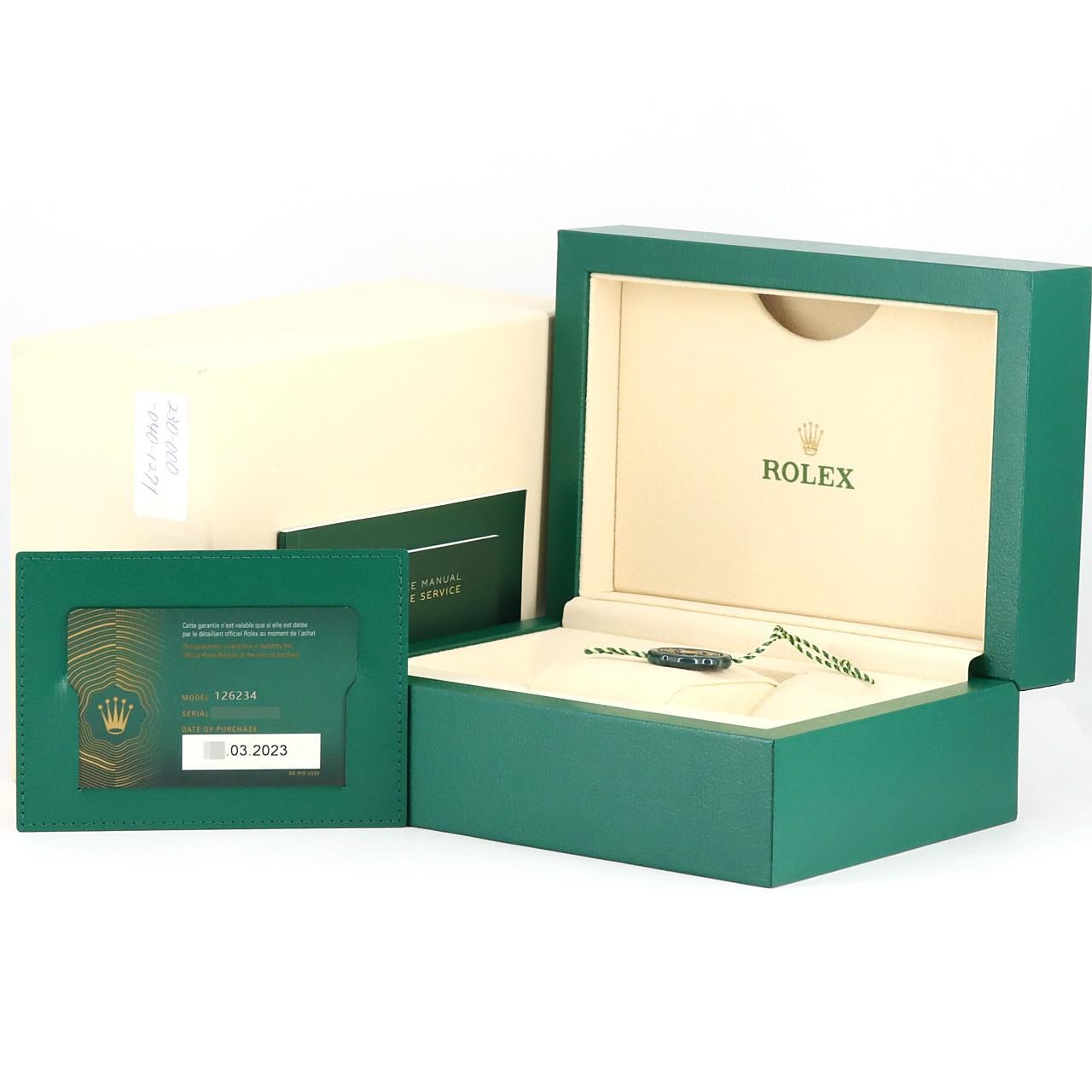 ROLEX Datejust 126234･3 SSxWG自动上弦随机编号