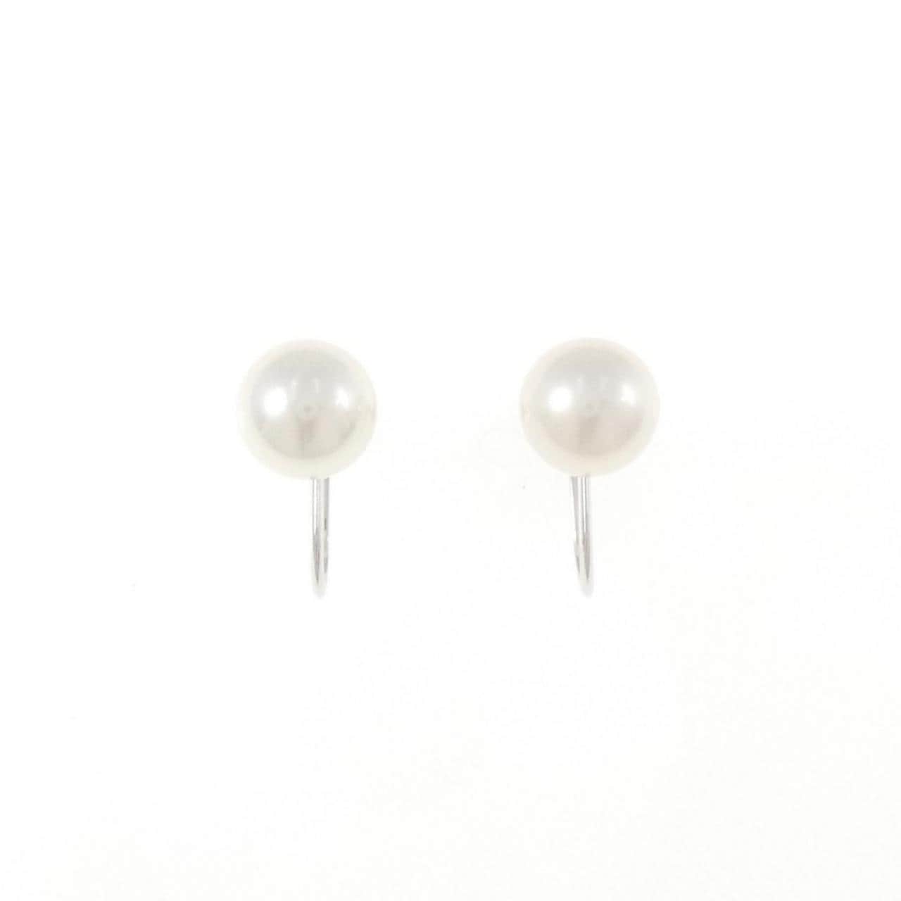 MIKIMOTO Akoya珍珠項鍊耳夹組 7-7.5 毫米