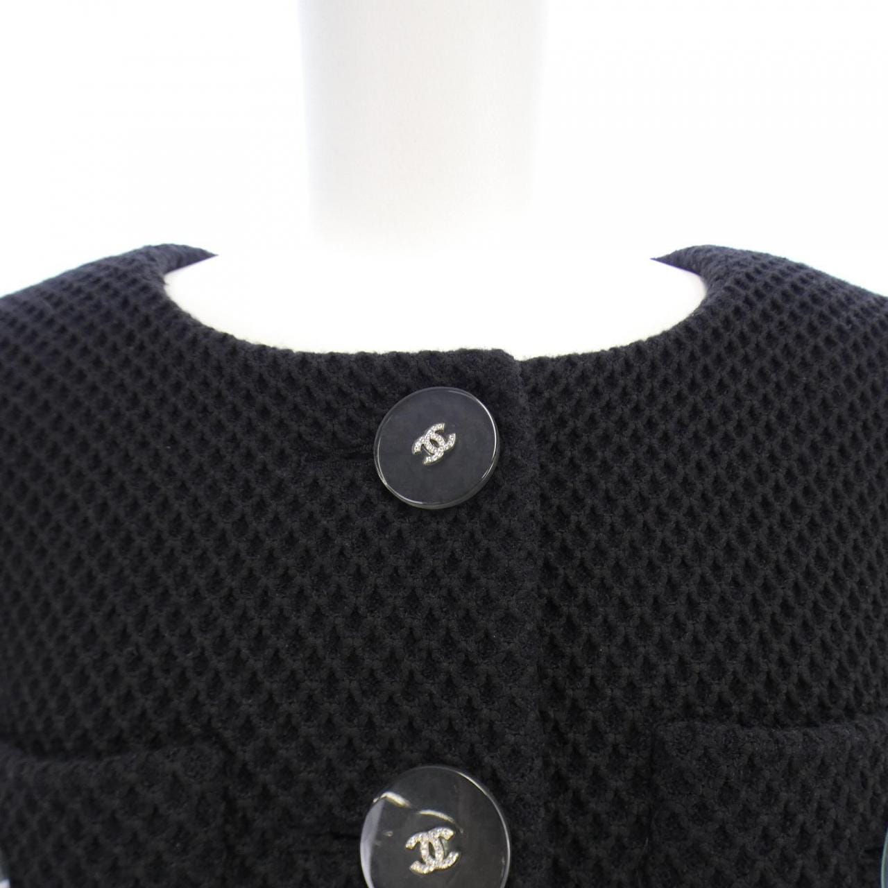 シャネル CHANEL ノーカラージャケット