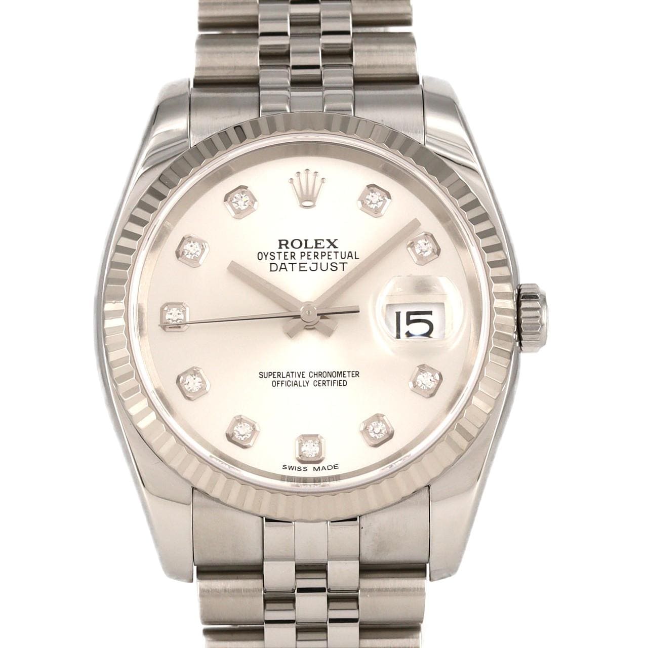 ロレックス デイトジャスト 116234G SSxWG 自動巻 D番