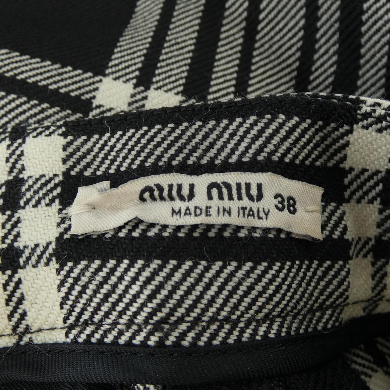ミュウミュウ MIU MIU MP1427 1CHO パンツ