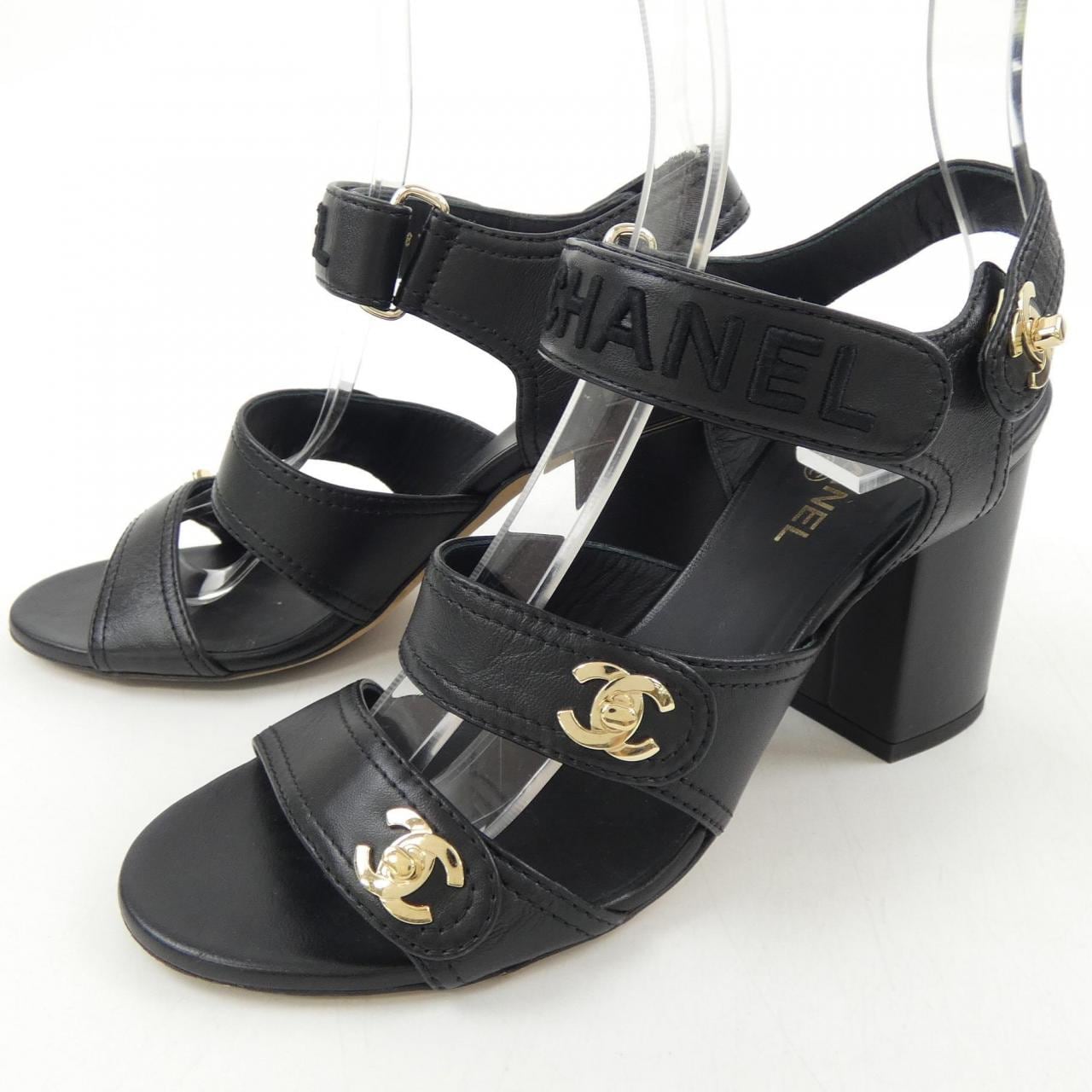 シャネル CHANEL ターンロック G37387X01000 サンダル
