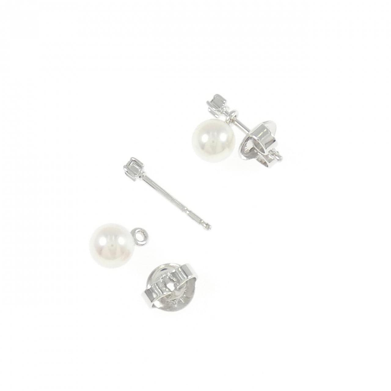 ミキモト アコヤパール ピアス 5mm