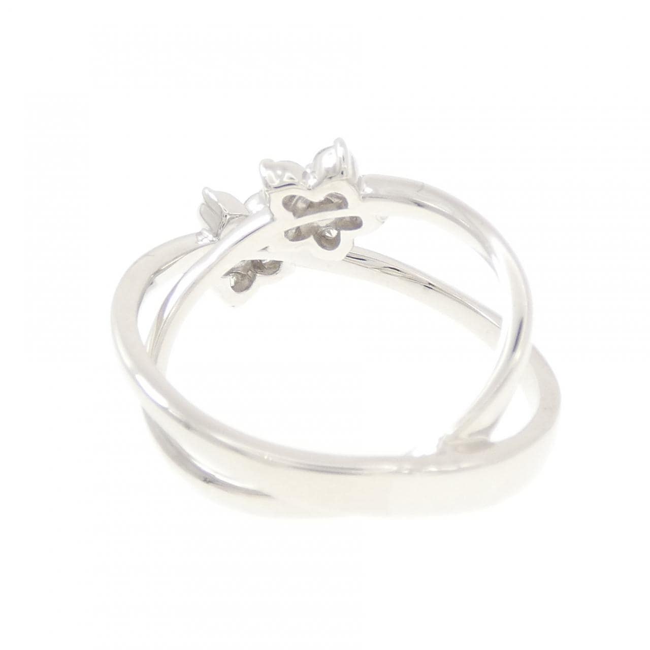 ポンテヴェキオ フラワー ダイヤモンド リング 0.41CT