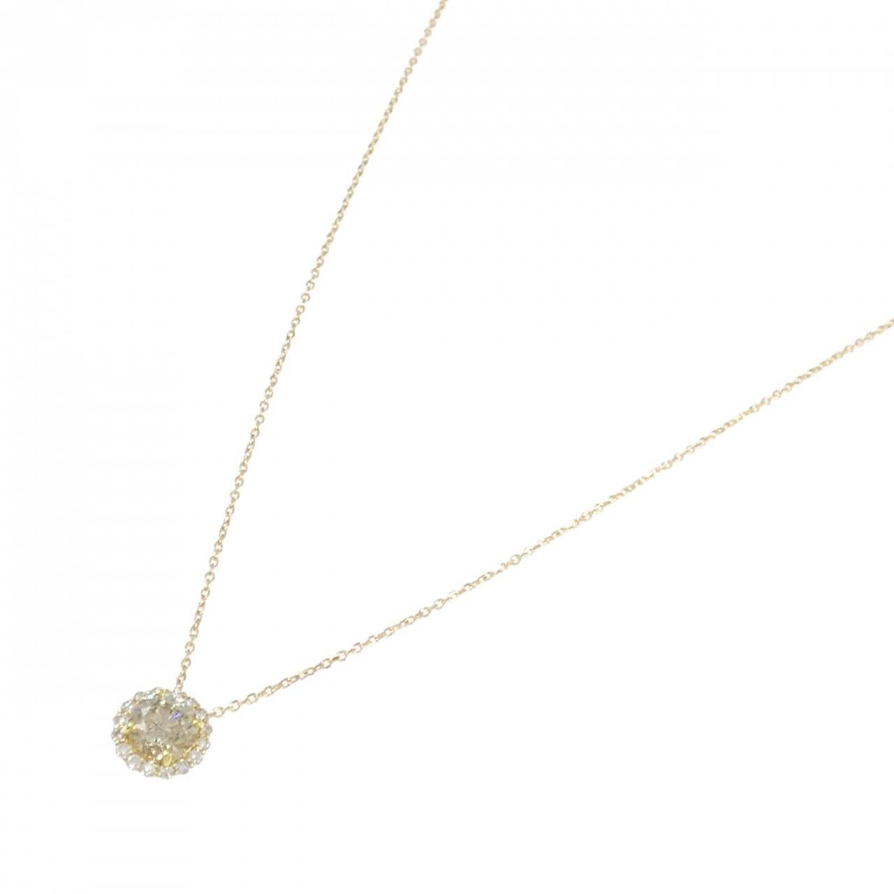 K18YG ダイヤモンド ネックレス 0.70CT