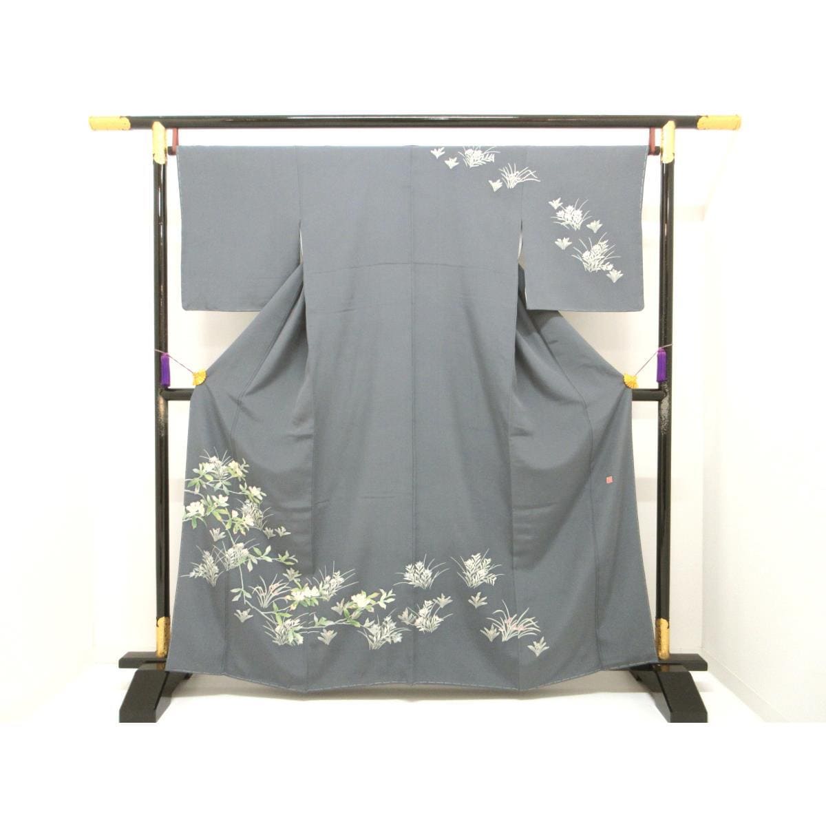 【未使用品】訪問着　鶴見保次【本加賀友禅】