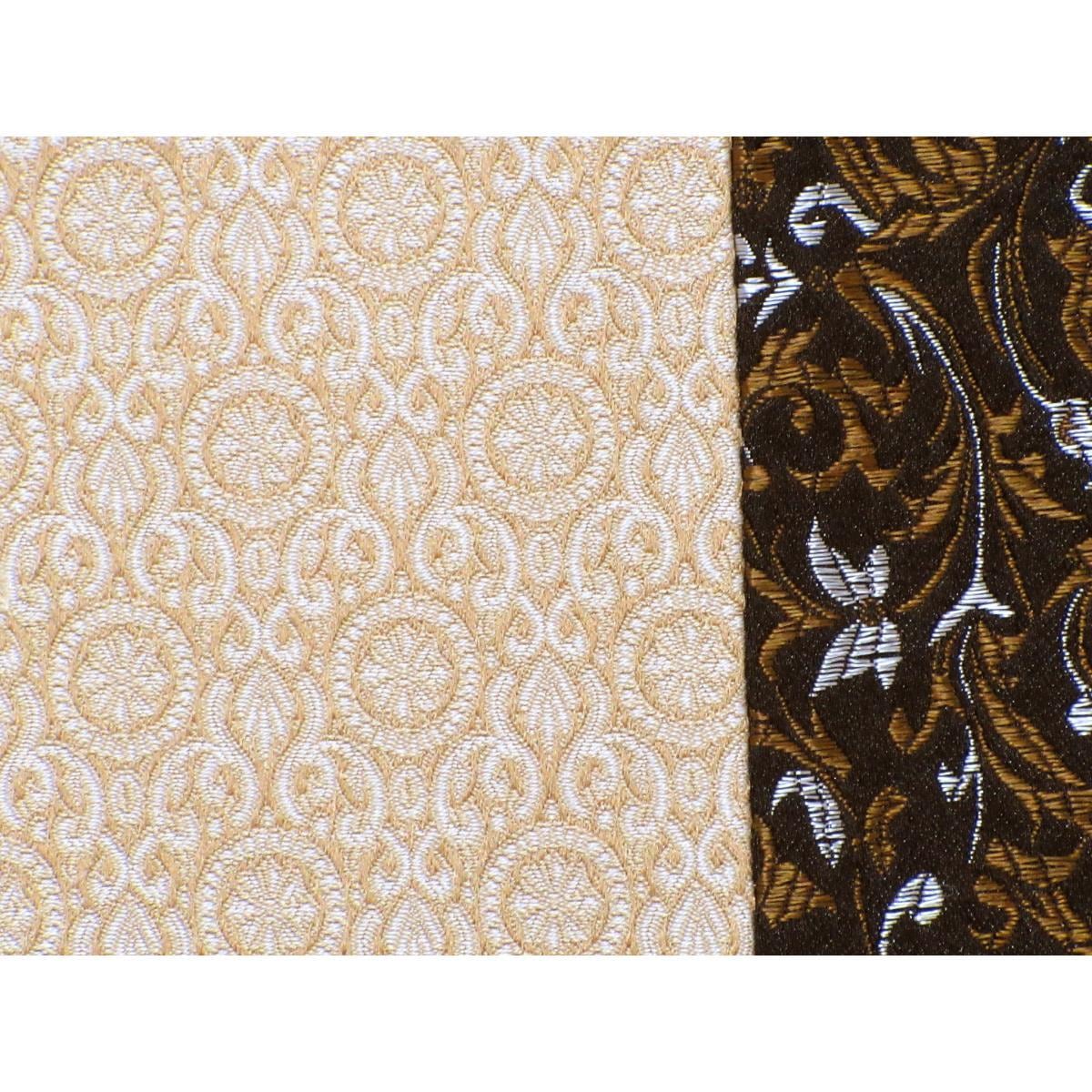 袋帯　切嵌　全通柄