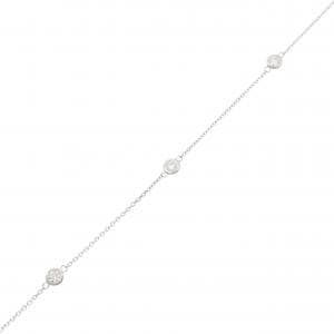 PT900/PT850 ダイヤモンド ブレスレット 0.416CT