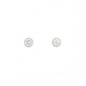 【リメイク】PT/ST ダイヤモンド ピアス 0.224CT 0.231CT D VS1 VG