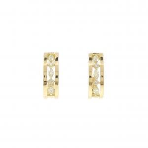 【新品】K18YG ダイヤモンド ピアス 0.26CT