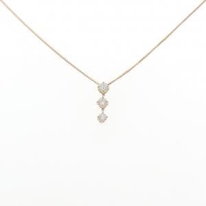 K18PG ダイヤモンド ネックレス 0.30CT