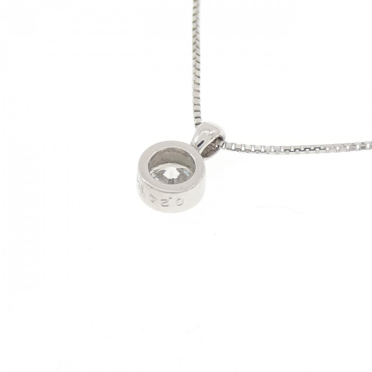 PT900/PT850 ダイヤモンド ネックレス 0.24CT