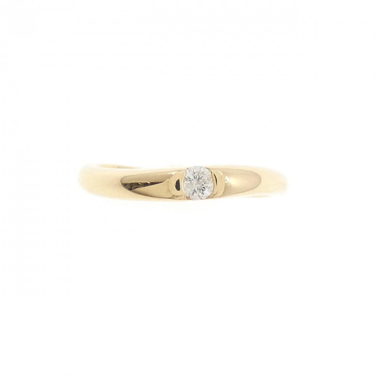 K18YG ダイヤモンド リング 0.06CT