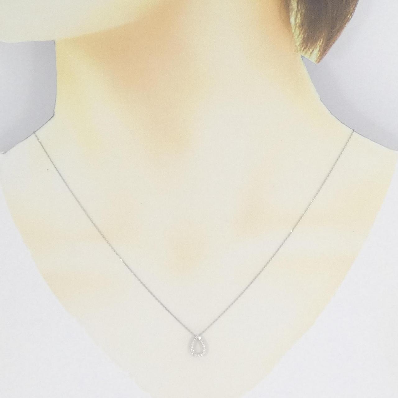 PT900/PT850 ダイヤモンド ネックレス 0.10CT