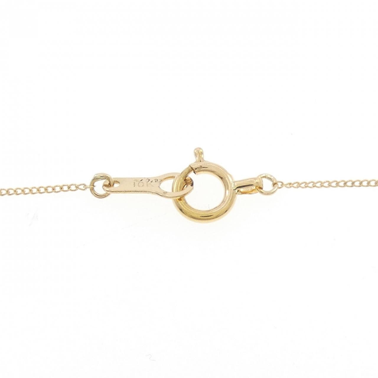 K18YG スカル ネックレス