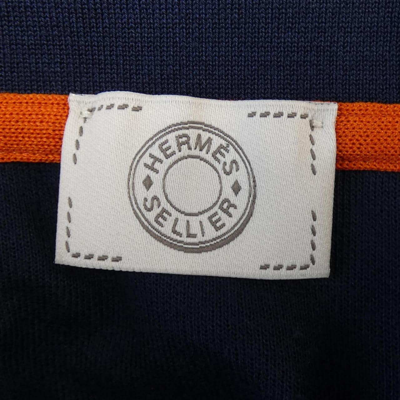 エルメス HERMES クルードセル メンズ H800271E ドゥブル･ジュー ポロシャツ