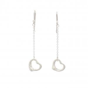 ティファニー オープンハート ドロップ ピアス