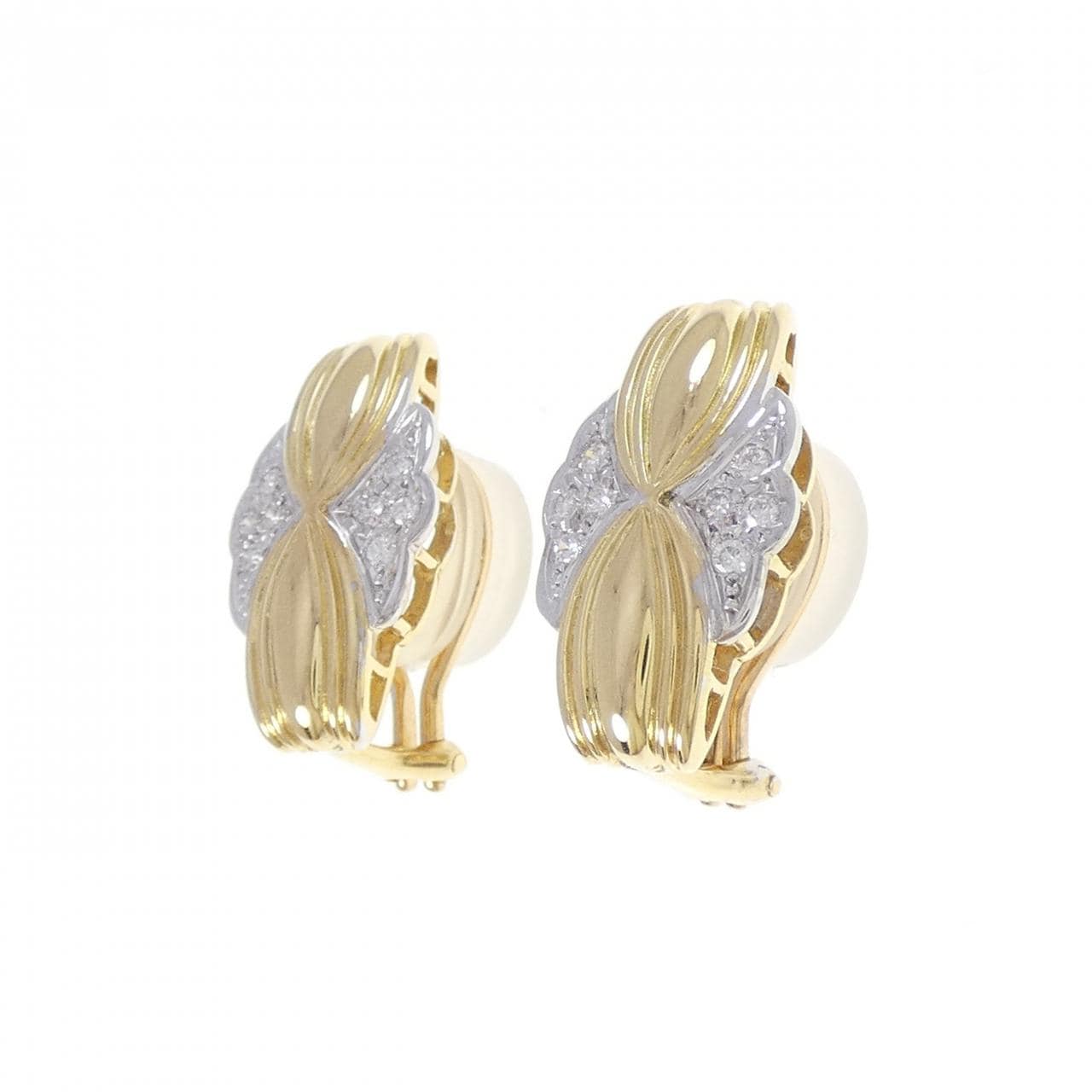 ミキモト ダイヤモンド イヤリング 0.20CT