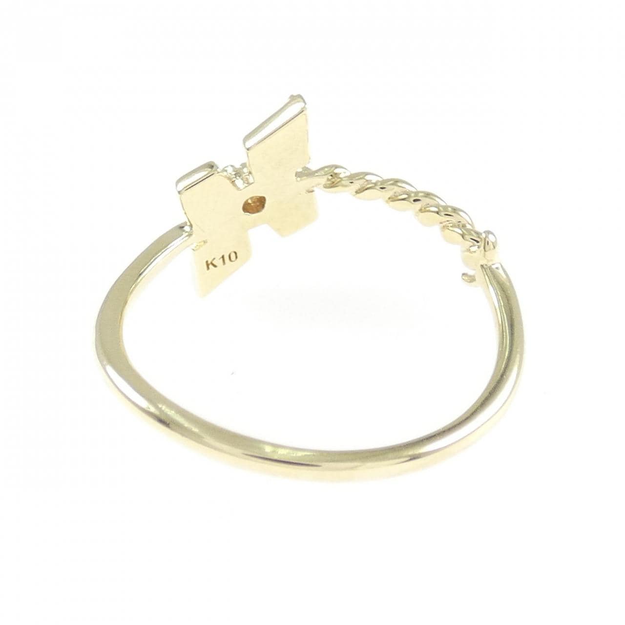 K10YG ダイヤモンド リング