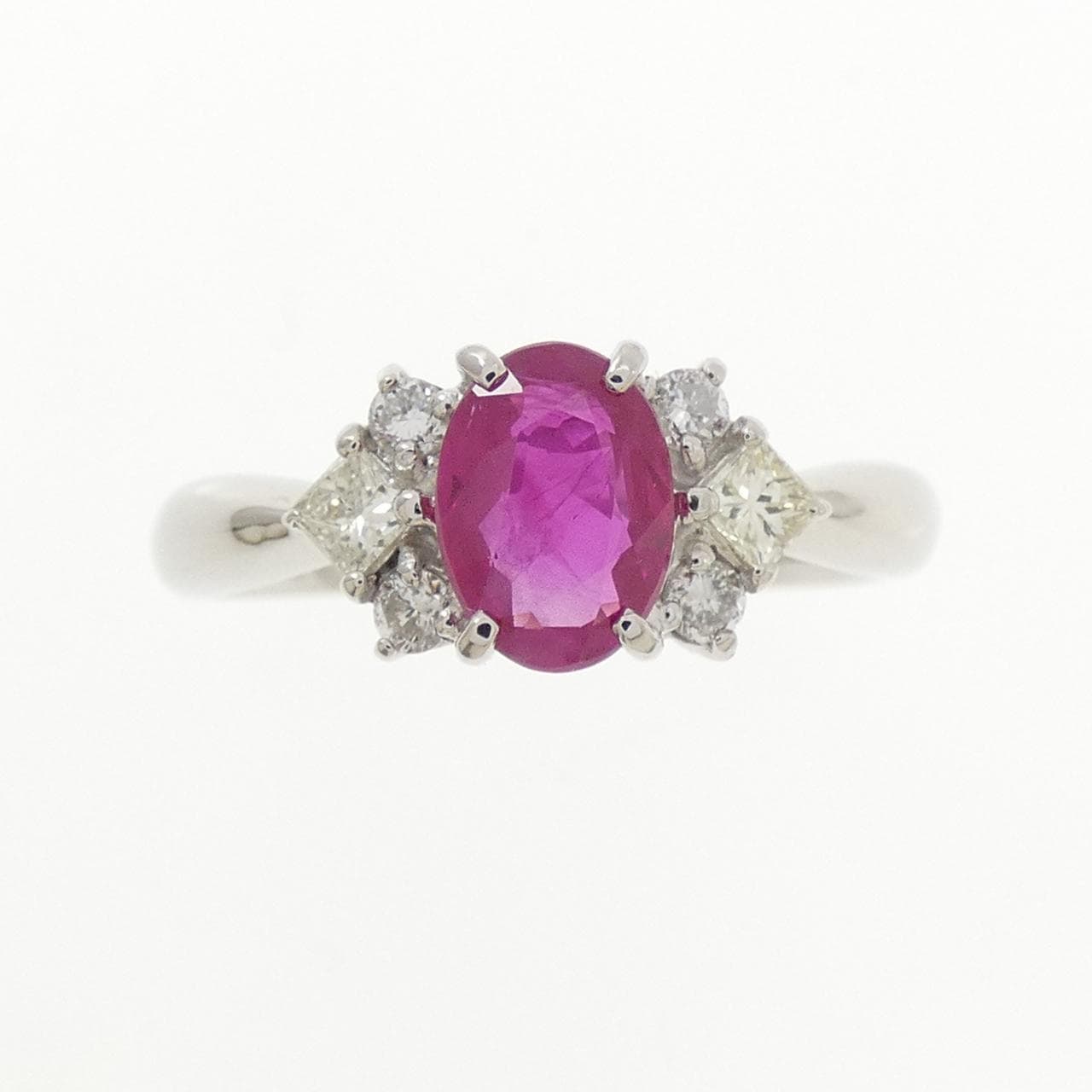 PT900 ルビー リング 0.87CT