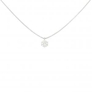 PT900/PT850 ソリティア ダイヤモンド ネックレス 0.534CT