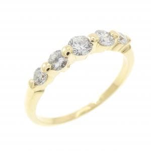 K18PG ダイヤモンド リング 0.30CT