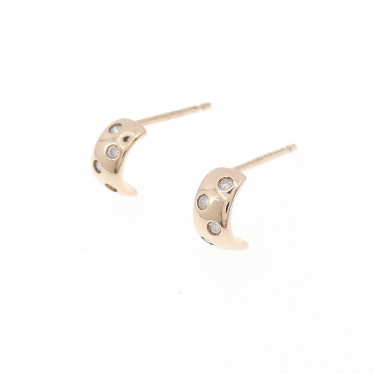 4゜C ダイヤモンド ピアス