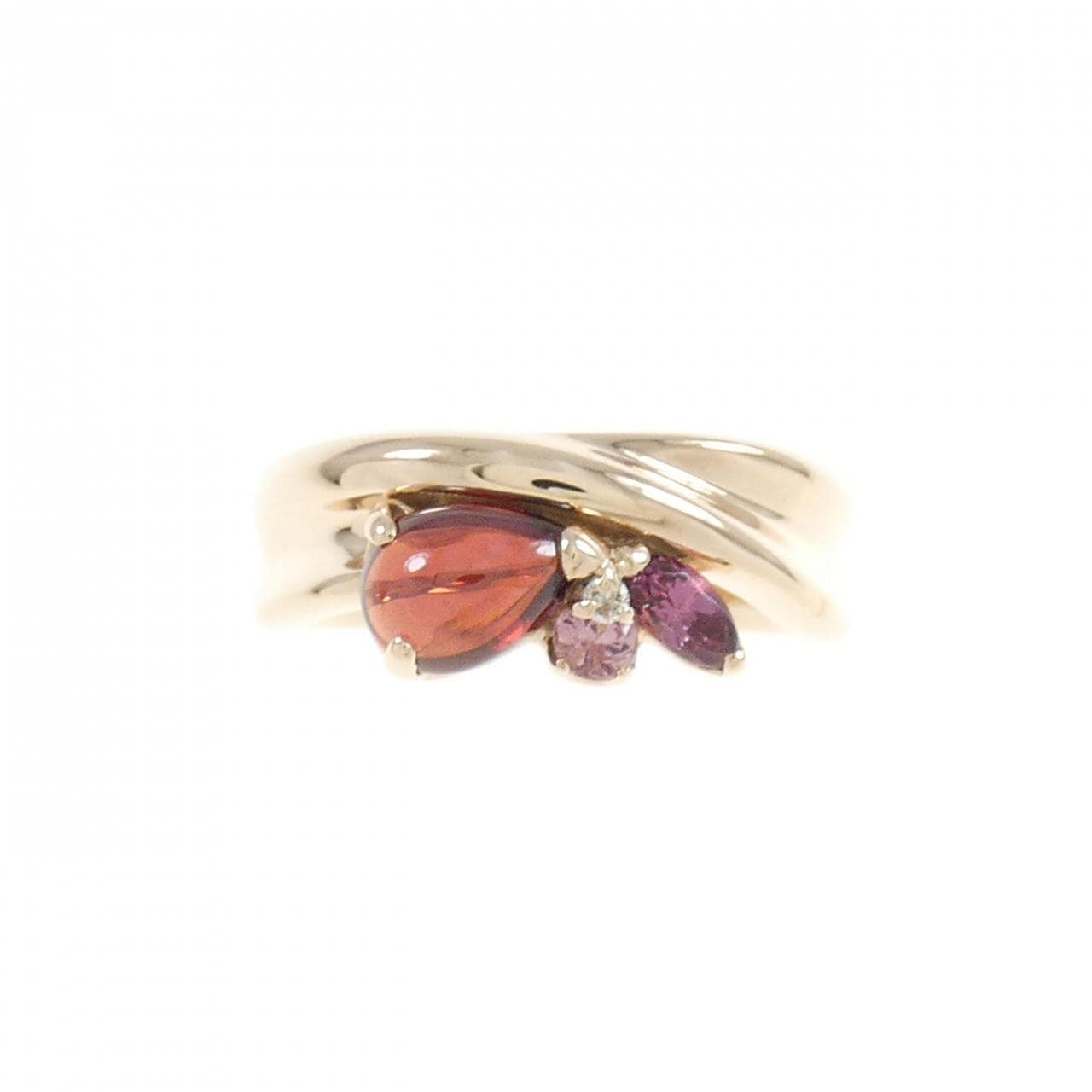 K10PG Garnet ring