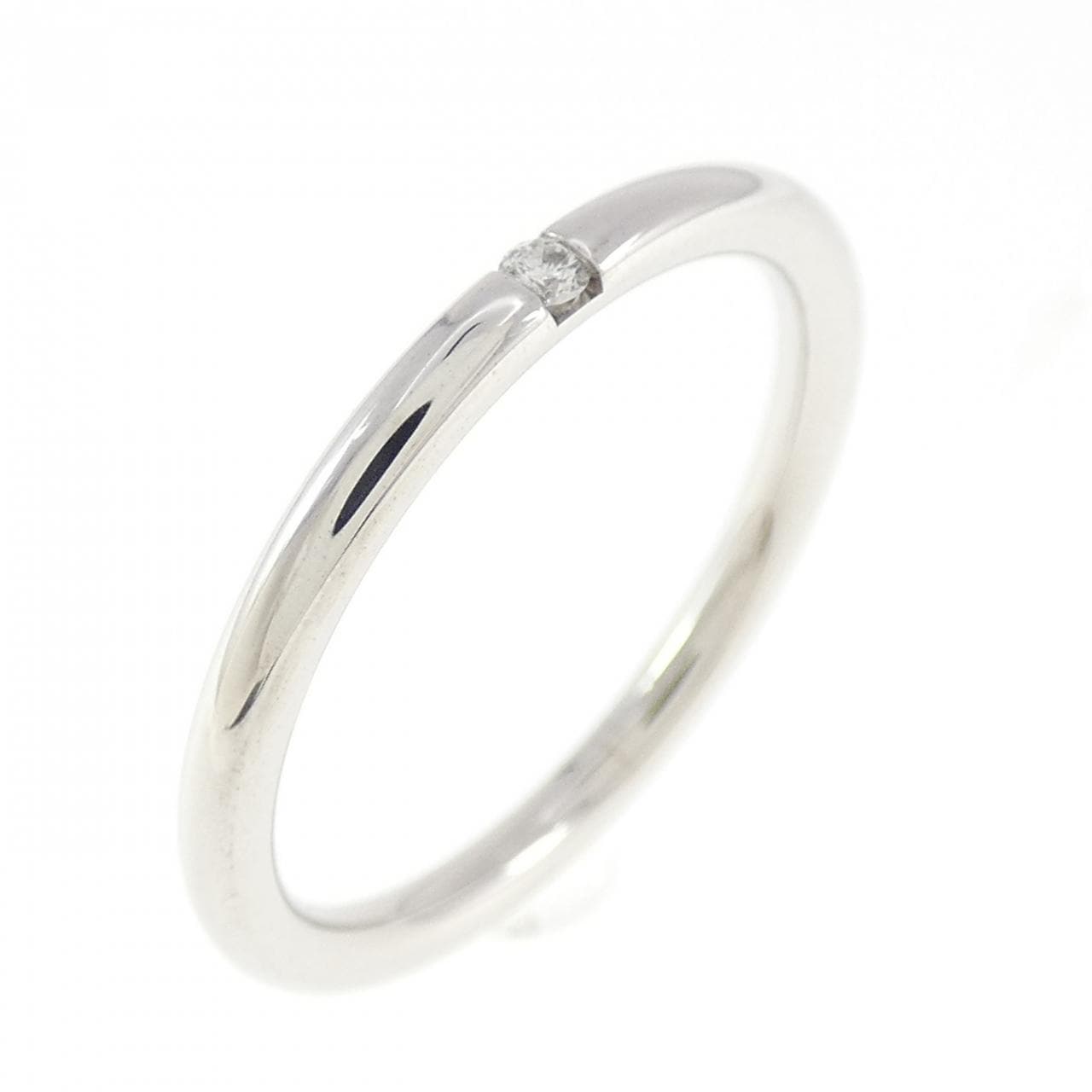 750WG ダイヤモンド リング 0.03CT
