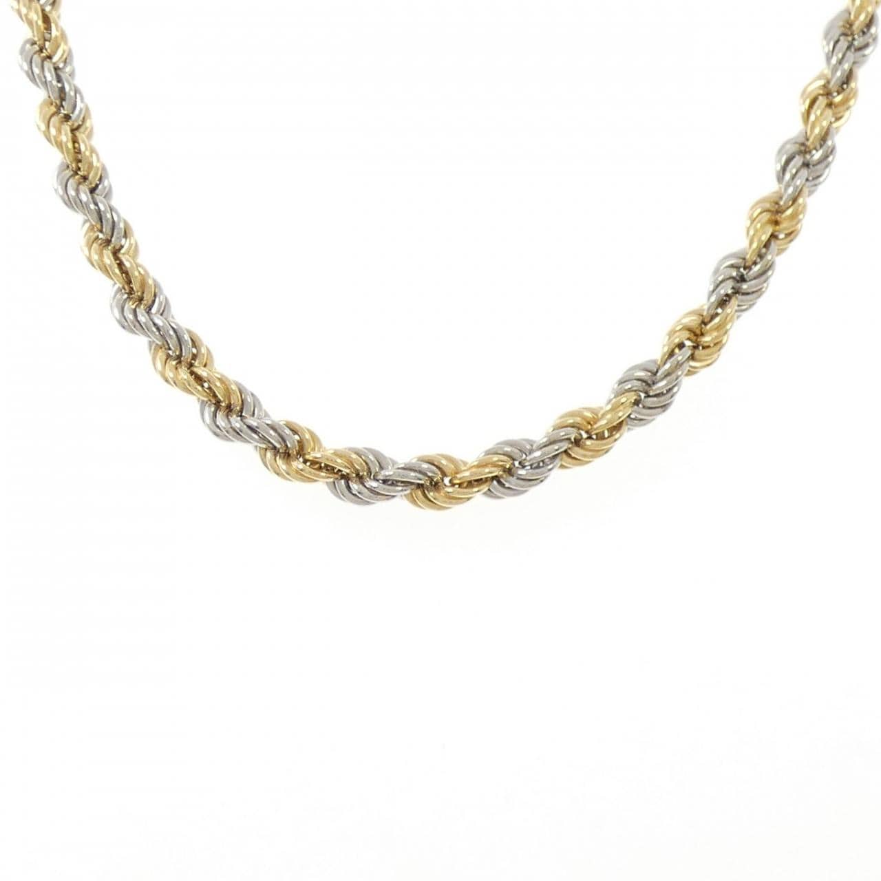 K18YG/PT850 Necklace
