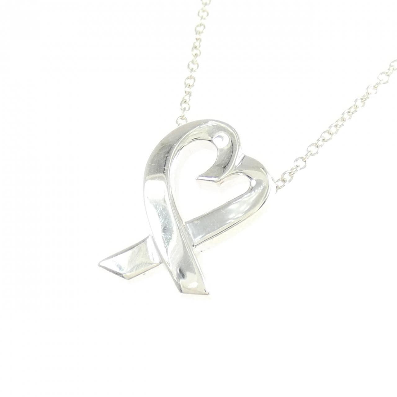 ティファニー ラビングハート スモール ネックレス