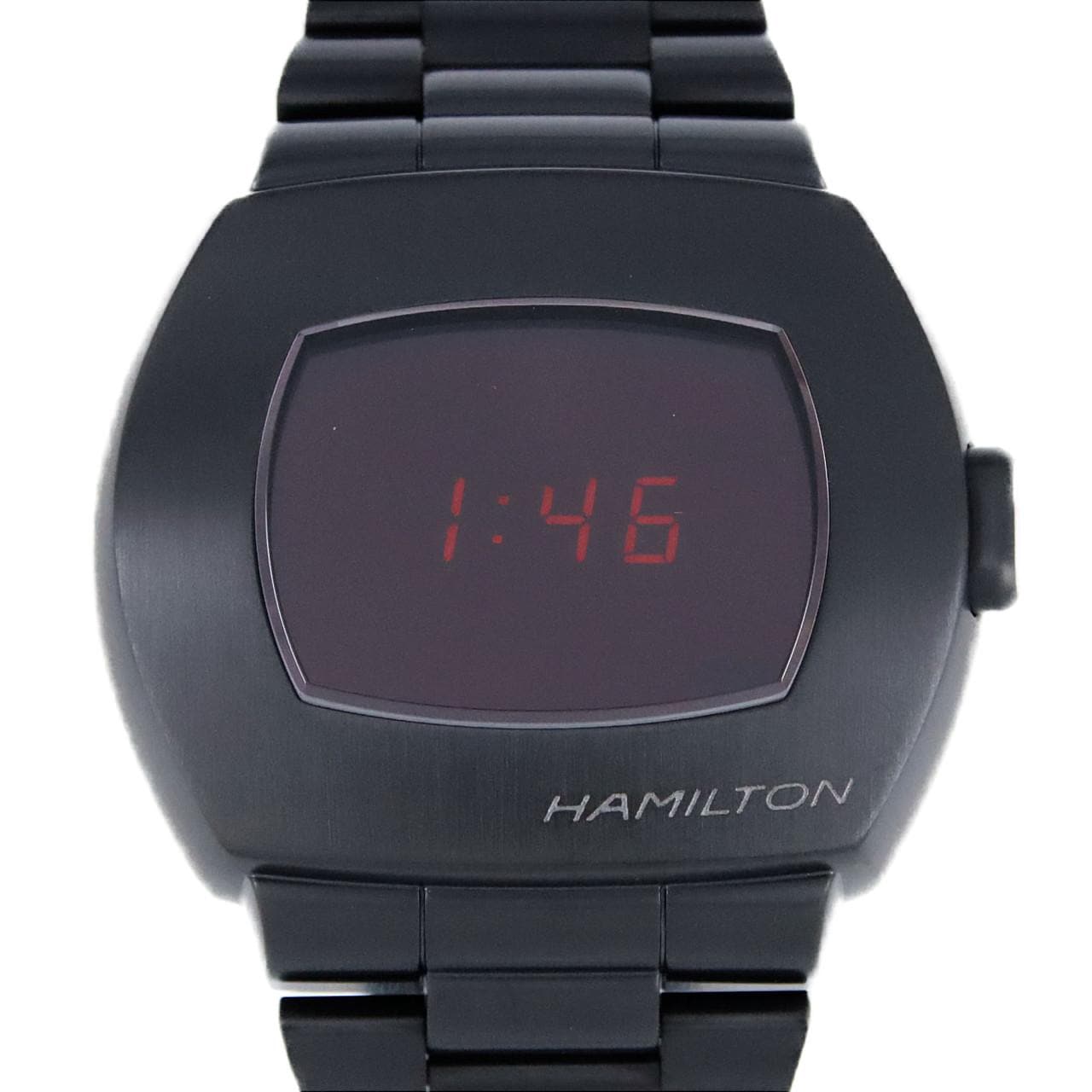 [BRAND NEW] HAMILTON American Classic PSR Digital Quartz PVD H524040/H52404130 SS Quartz