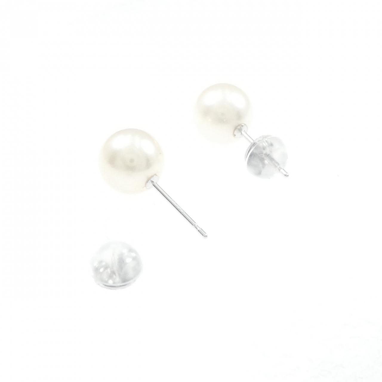 K14WG アコヤパール ピアス 7.3mm