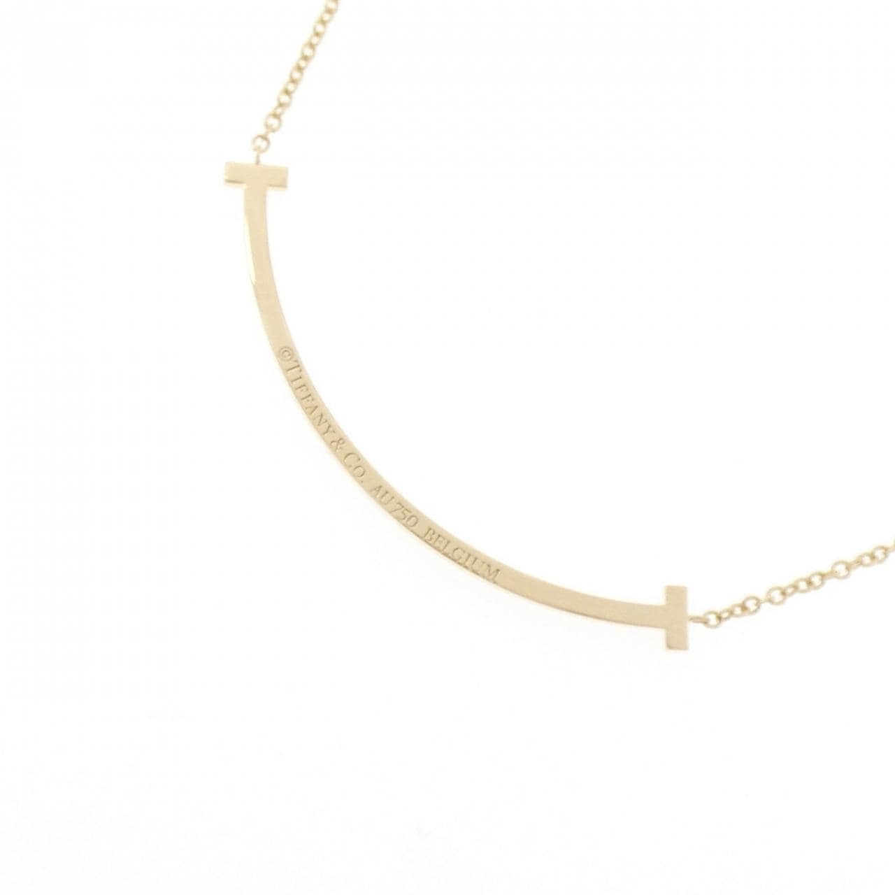 ティファニー Tスマイル スモール ネックレス