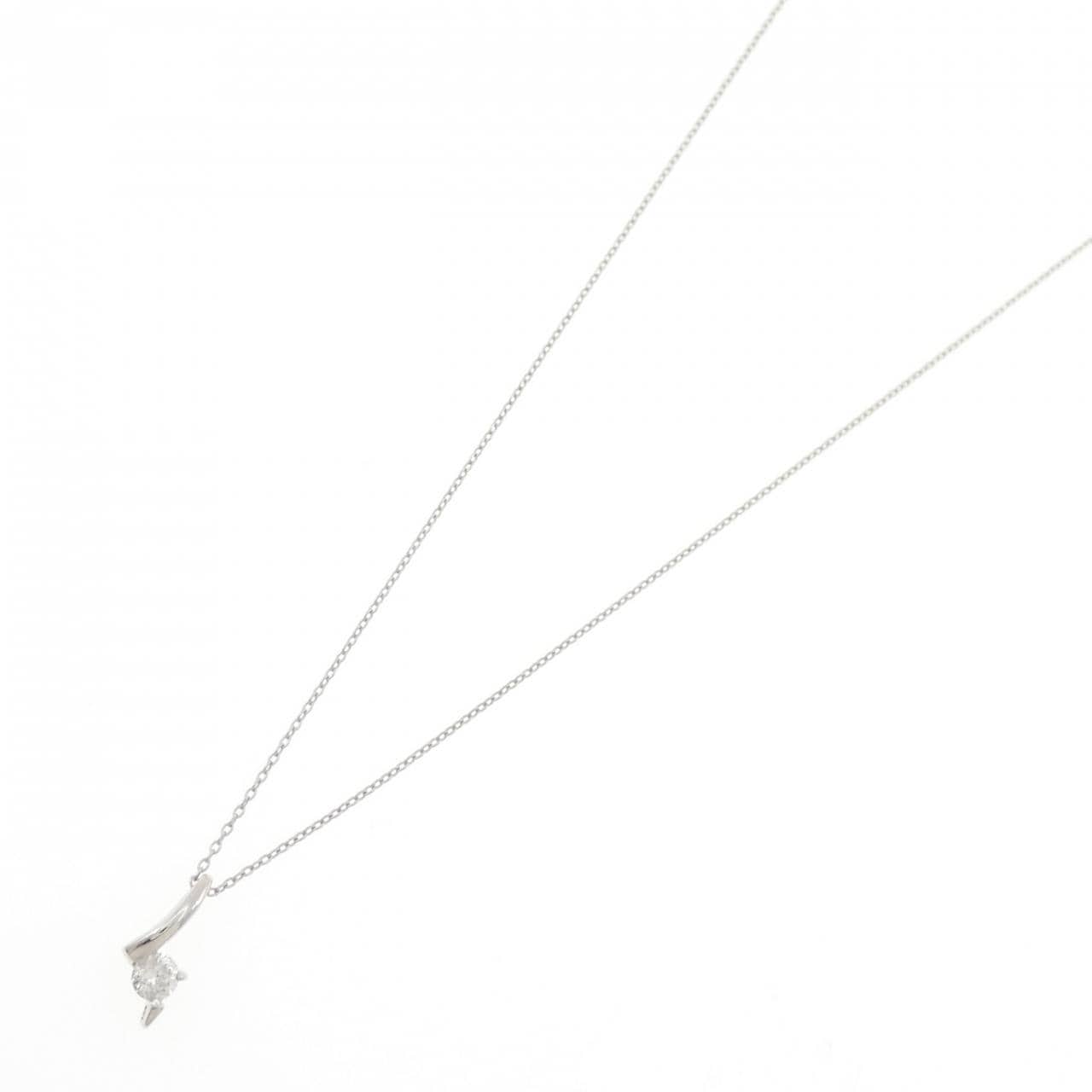 PT850 ダイヤモンド ネックレス 0.22CT