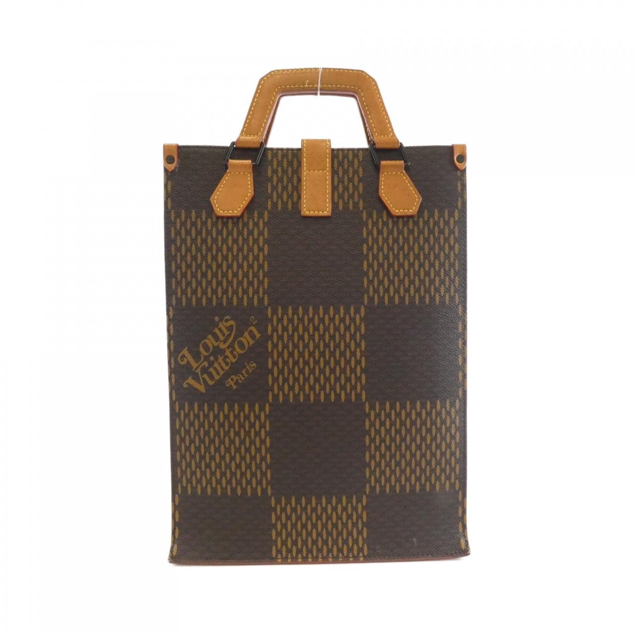 ルイヴィトン ダミエ ジャイアント(LVスクエアード) ミニトート N40355 バッグ