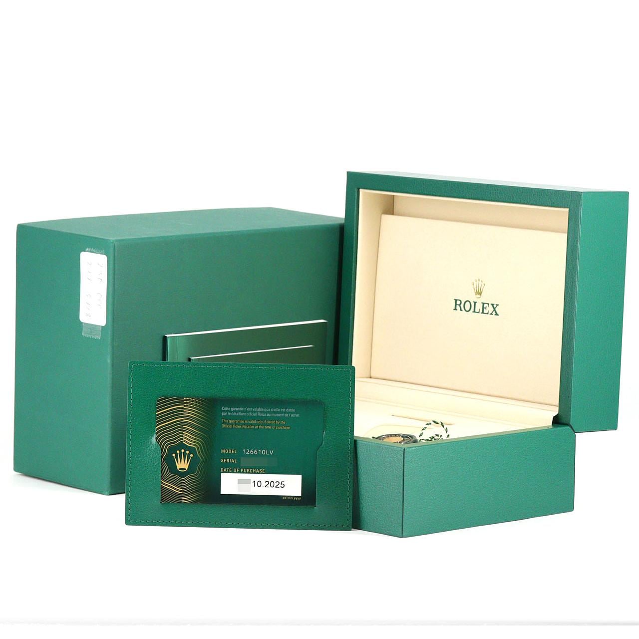 ロレックス サブマリーナーデイト 126610LV SS 自動巻 ランダム番