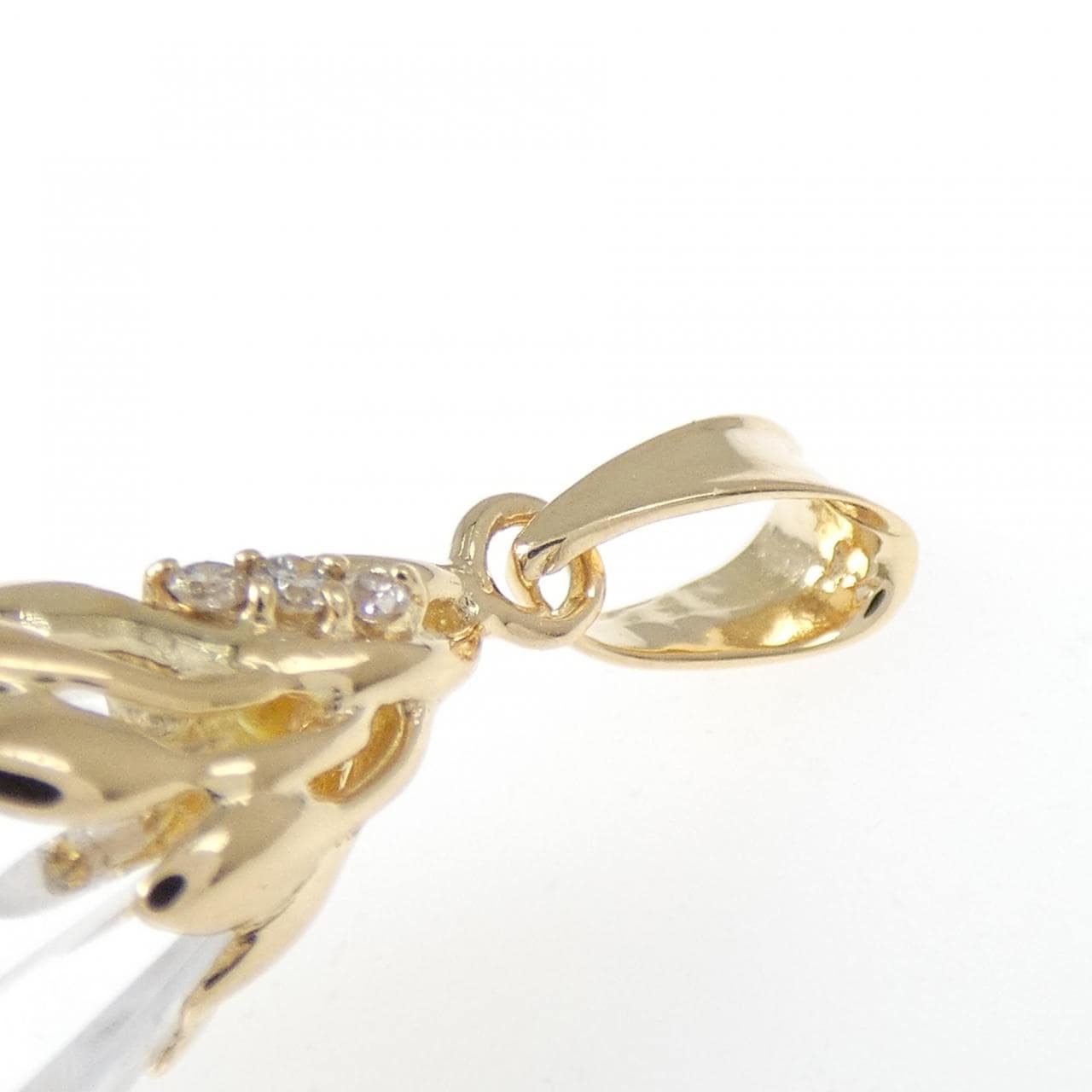 K18YG クオーツ ペンダント