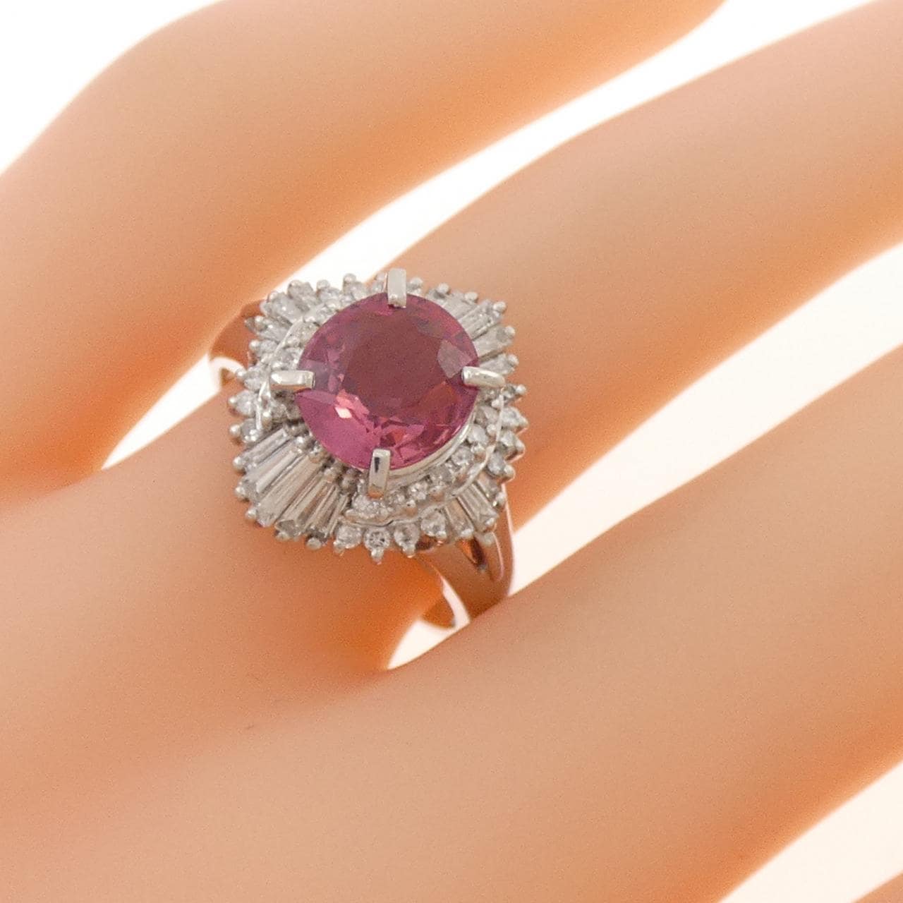 PT900 サファイヤ リング 1.95CT