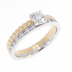ブシュロン キャトル ラディアント ソリテール リング 0.20CT D VVS1 3EXT