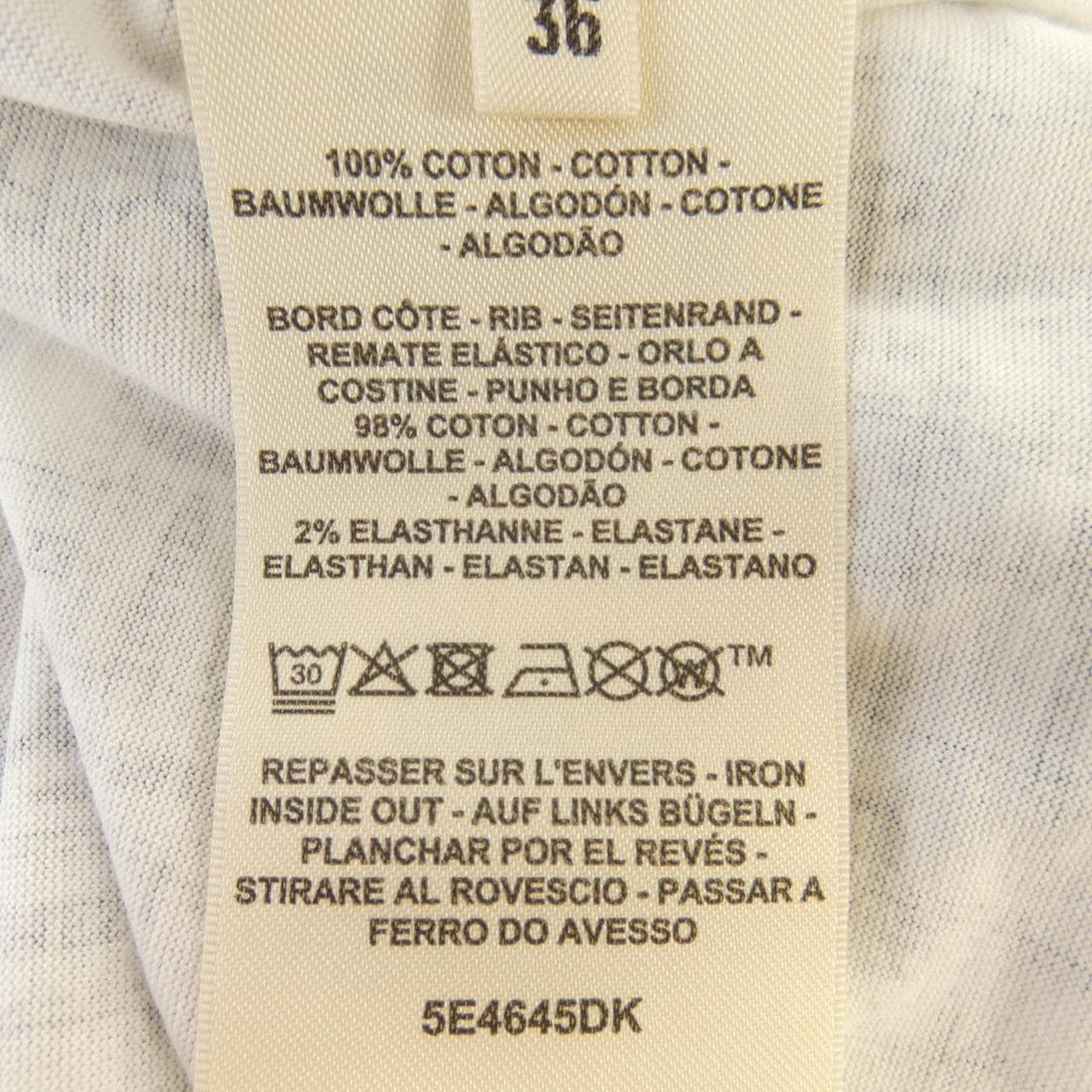 エルメス HERMES BOLDUC AU CARRE ボルデュックチェック 5E4645DK Tシャツ