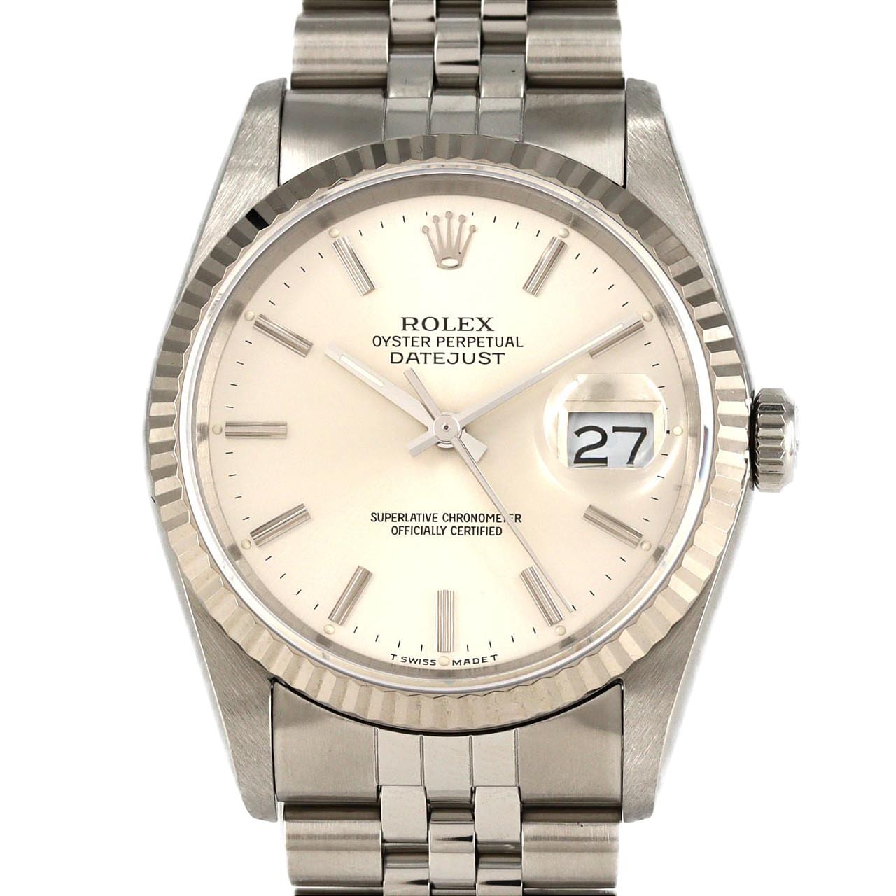 ロレックス デイトジャスト 16234 SSxWG 自動巻 R番