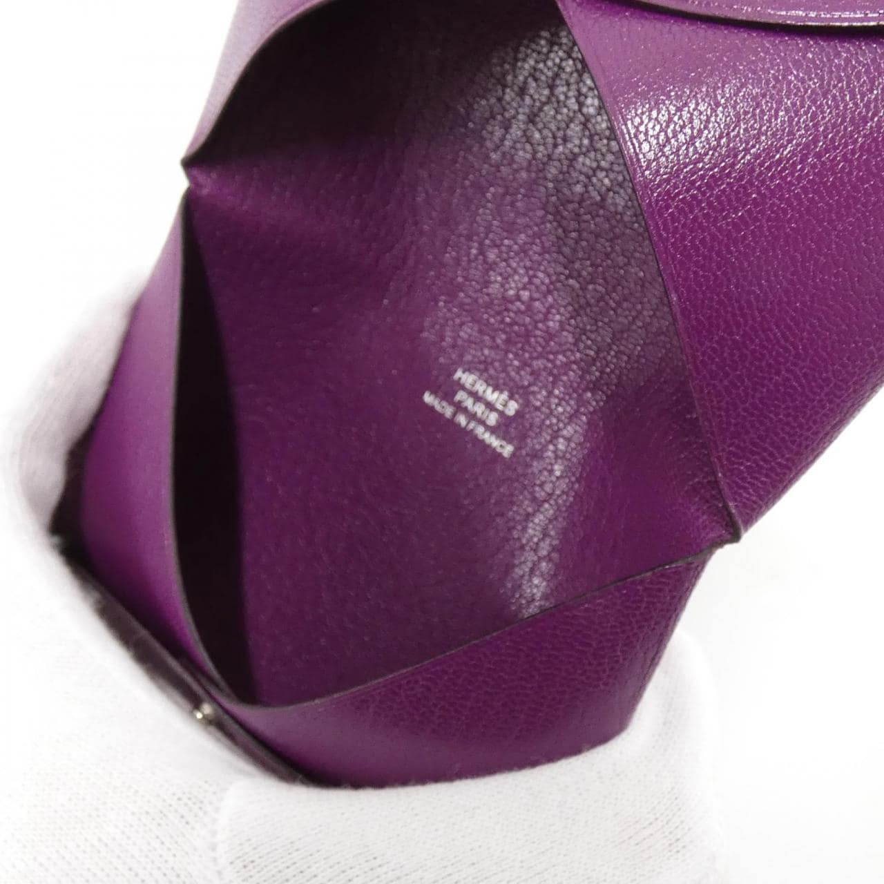 HERMES Calvi 078382CK card case