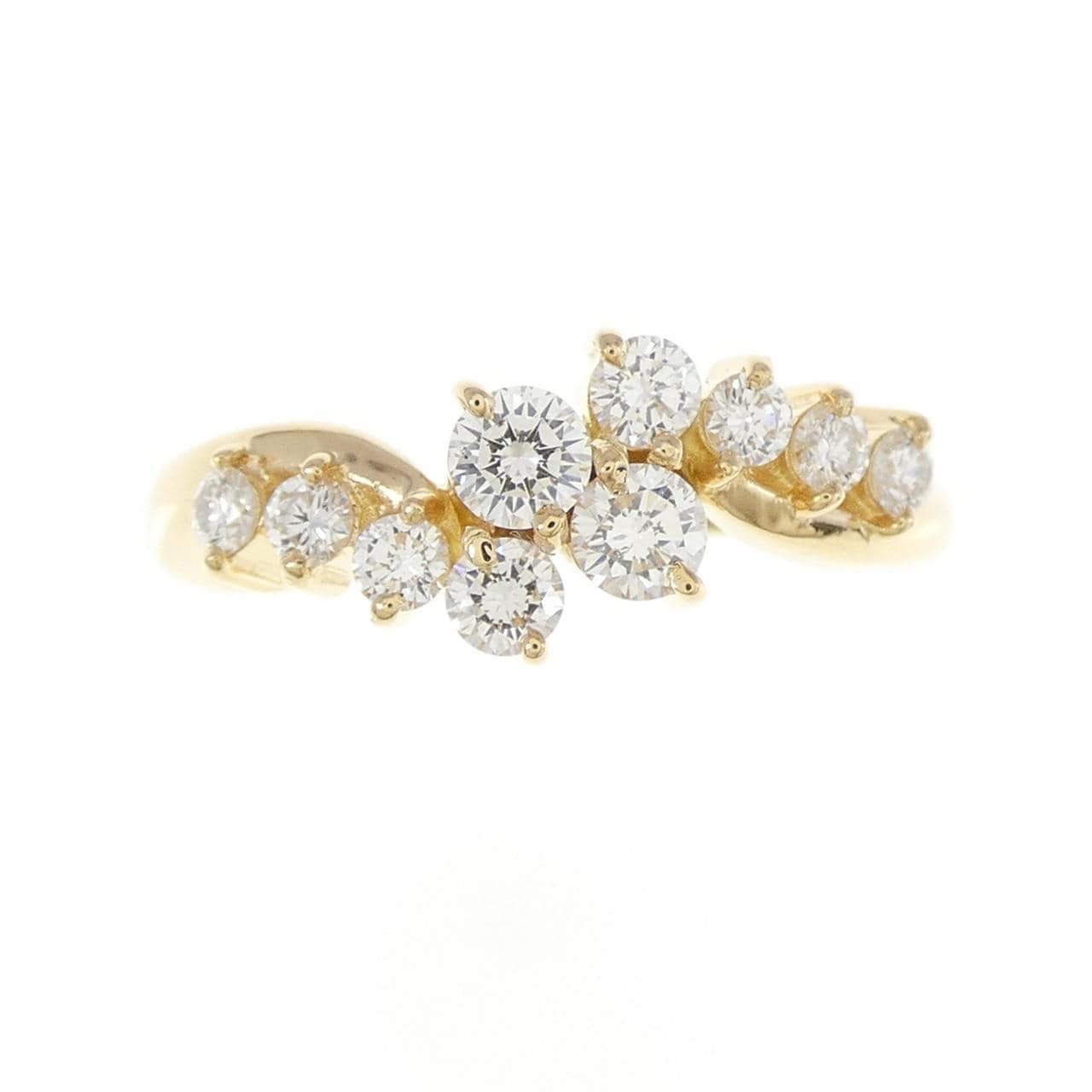K18YG ダイヤモンド リング 0.53CT