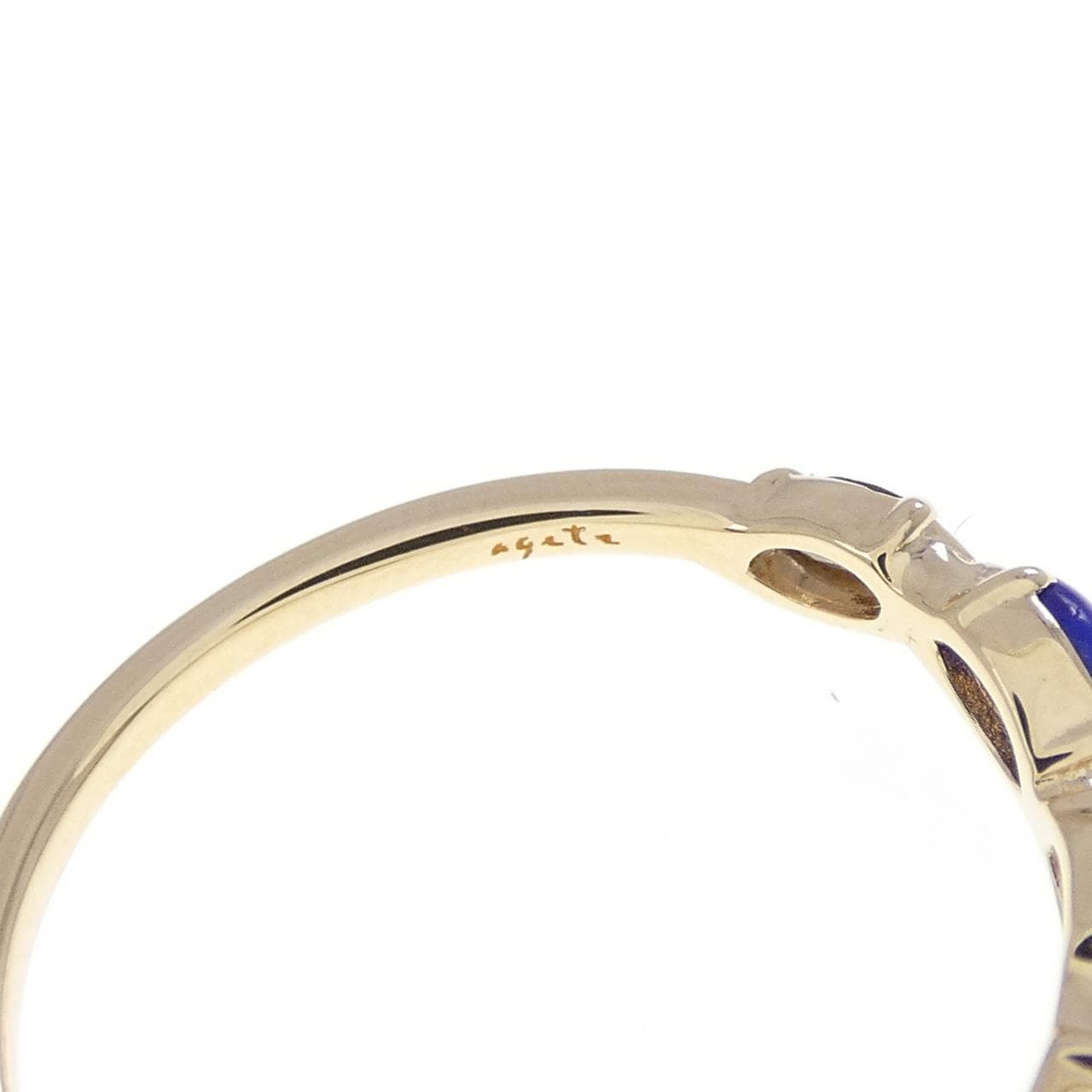 アガット カラーストーン リング
