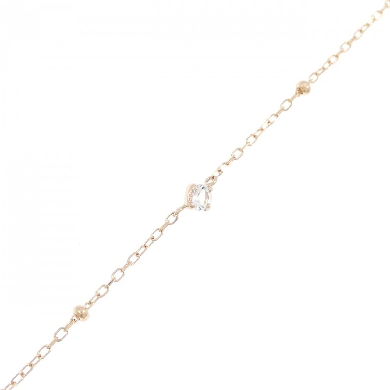 4゜C ホワイトトパーズ ブレスレット