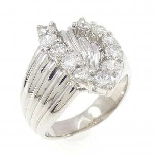 PT900 ダイヤモンド リング 1.00CT