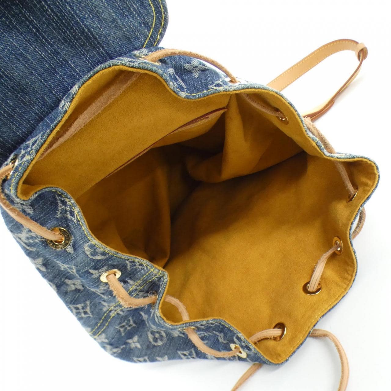 LOUIS VUITTON Monogram牛仔布袋廣告 GM M95056双肩包