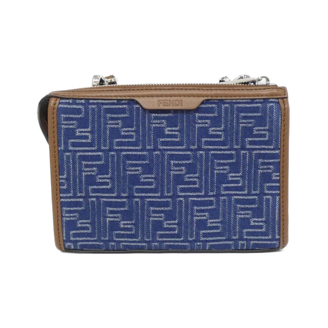 【新品】フェンディ ダブルバゲット 7VA649 AUGO ショルダーバッグ